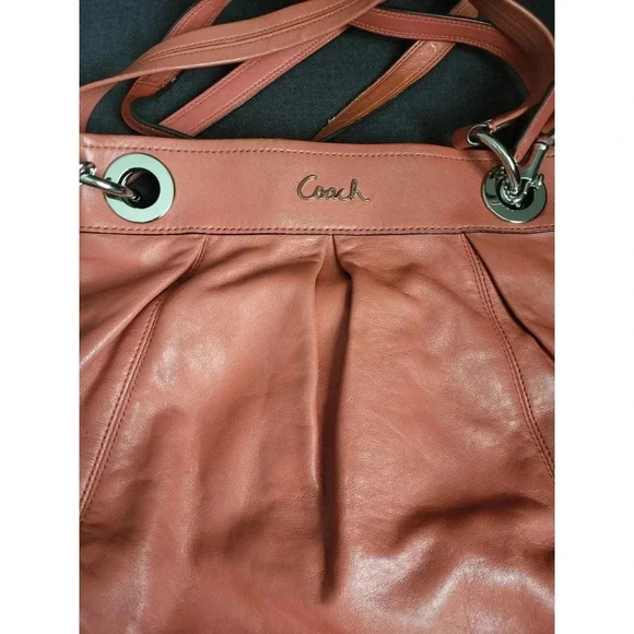 Coach Ashley Hippie Collection Crossbody Coral - Picture 7 of 10